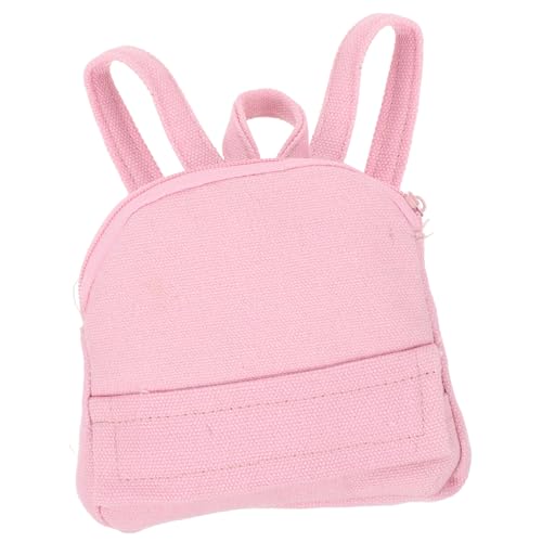 TEMPNAP Kleiner Puppenrucksack 18 Zoll Für Puppen Handgefertigter Rucksack Aus Strapazierfähigem Material Puppenschulbedarf Für Mädchen Für Puppenspiel Und Verkleidung Kleiner von TEMPNAP