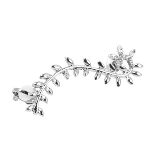 TEMPNAP Leaf Ohrmanschette für Frauen Modische Ohrringe mit Einzigartigem Einfache Anwendung Vielseitig Kombinierbar für Partys Hochzeiten und Geschenke von TEMPNAP