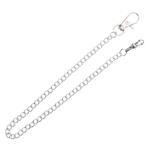 TEMPNAP Metallene Taschenuhrkette Für Herren Dekorative Kleidungskette Mit Antikem Design Für Jeans Handtaschen Und Uhren Robuste Langlebige Accessoire Mit Praktischem Karabinerhaken von TEMPNAP