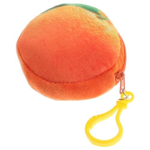 TEMPNAP Mini Geldbörse Plüsch im Cartoon Design Münzbeutel mit Reißverschluss und Schlüsselanhänger für Mädchen für Bargeld Lippenstift Id Karte von TEMPNAP