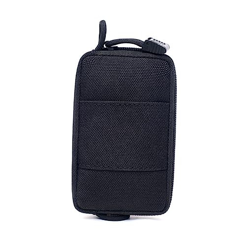 TEMPNAP Mini Schlüsselanhänger Tasche Mit Reißverschluss Münzen Und Bargeld Für Damen Und Herren Praktischer Geldbeutel Mit Anhänger Für Karten Und Kleingeld von TEMPNAP