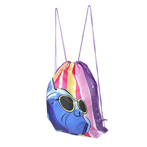 TEMPNAP Nass-trocken-badetasche Mit Kordelzug Für Junge Mädchen Strand Und Reisetasche Aus Strapazierfähigem PVC-Material Wasserbeständig Für Schwimmbad Und Täglichen Gebrauch von TEMPNAP