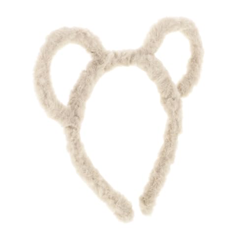 TEMPNAP Bärenohren-stirnband Aus Plüsch Tierohren-kopfband Für Party Und Cosplay Süße Haarschmuck-accessoires Für Teens Und Erwachsene Bequemer Ohrenschmuck Für Damen von TEMPNAP