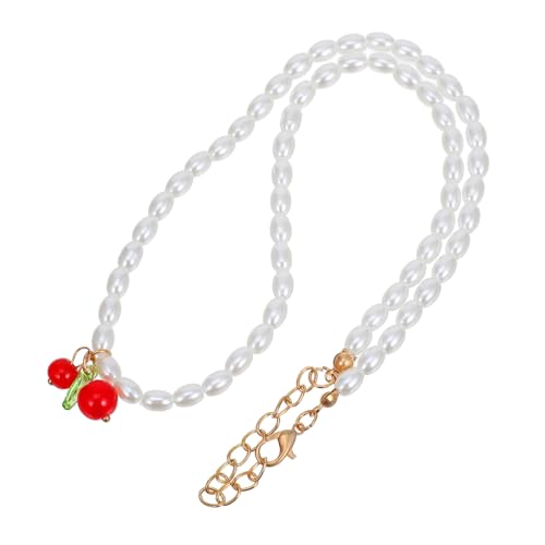 TEMPNAP Perlenkette Damen Vintage Halskette mit Natürlichen Perlen Einzigartiger Schmuck für Frauen für Besondere Anlässe Wie Hochzeiten und Geburtstage Clavicle Chain für Stilvolle Looks TEMPNAP Perlenkette Damen Vintage Halskette mit Natürlichen Perlen Einzigartiger Schmuck für Frauen für Besondere Anlässe Wie Hochzeiten und Geburtstage Clavicle Chain für Stilvolle Looks von TEMPNAP