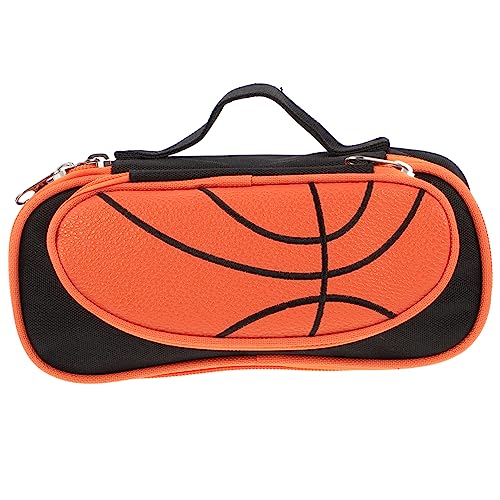 TEMPNAP Stiftetasche Mit Reißverschluss Stiftetasche Aus Segeltuch Kompakte Für Haushalt Tragbare Mit Griff Zum Aufbewahren Von Stiften Münzen Linealen Und Anderen Kleinigkeiten von TEMPNAP