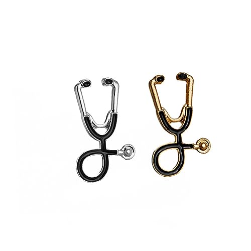 TEMPNAP Retro Cartoon Non-medical Non-medical Non-medical Non-medical Non-medical Non-medical Stethoscope Brosche für Ärzte Krankenschwestern Medizinstudenten Legierung Pin Badge Silber TEMPNAP Retro Cartoon Non-medical Non-medical Non-medical Non-medical Non-medical Non-medical Stethoscope Brosche für Ärzte Krankenschwestern Medizinstudenten Legierung Pin Badge Silber von TEMPNAP