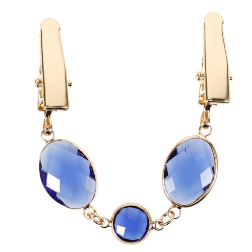 TEMPNAP Rhinestone Strickjacke Clips Dekorative Cinch Clips für Damen Kleidungsclips Schutz vor Enthüllung Vintage Schal und Pullover für Formelle und Anlässe von TEMPNAP