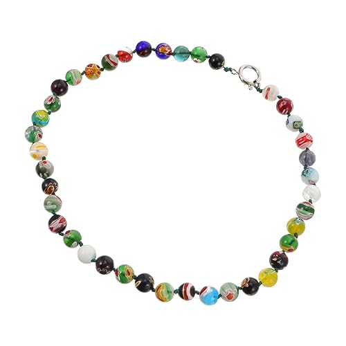 TEMPNAP Runde Perlen Halskette Für Damen Frauen Halskette Leicht Und Angenehm Zu Tragen Für Besondere Anlässe von TEMPNAP