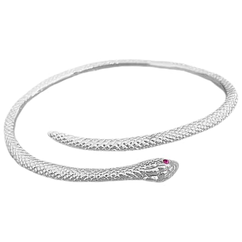 TEMPNAP Schlangenarmband Damen Verstellbarer Armreifen mit Einzigartigem Design für Besondere Anlässe Perfektes für Frauen Langlebig Leicht von TEMPNAP