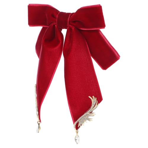 TEMPNAP Schleifenbrosche Ästhetische Fliege Brosche Für Kleidung Retro Kragen Schleifennadel Schleifennadeln Für Kleidung Revers Damendekor Elegante Fliege Damen Broschennadeln von TEMPNAP