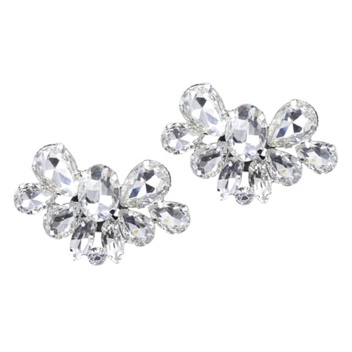 TEMPNAP Strassstein Schuhclips Abnehmbare Glitzer Deko für Damenpumps Hochzeit Party Abschlussball von TEMPNAP