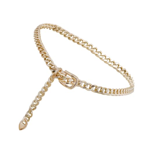 TEMPNAP Stylische Jeanskette für Damen Punk Style Taillenkette Lange Kette für Jeans Ergänzung für Besondere Anlässe Perfektes für Modebewusste von TEMPNAP