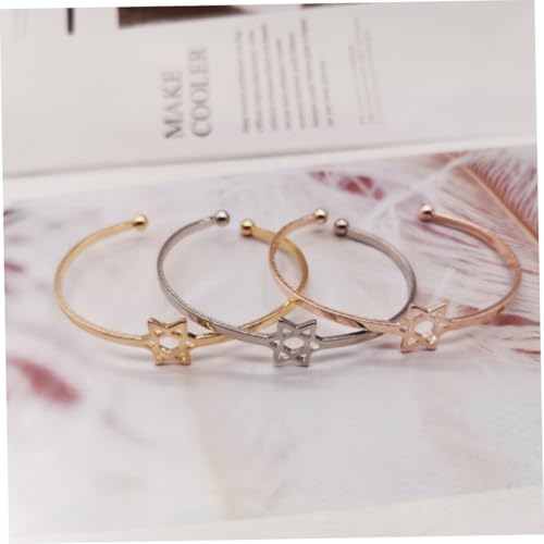 TEMPNAP Damen Armband Stern Damen Armband Goldene Handkette Schmuck Für Viele Anlässe Stilvolles Sternmotiv Langlebig Und Attraktiv von TEMPNAP