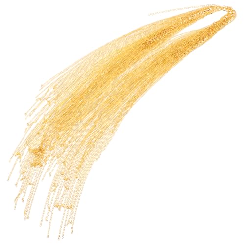 TEMPNAP Taillenkette Damen Metall mit Quaste Verstellbar Stylische Körperkette für Abendkleider und Bikini Modisches Accessoire für Selbstbewusste Frauen von TEMPNAP