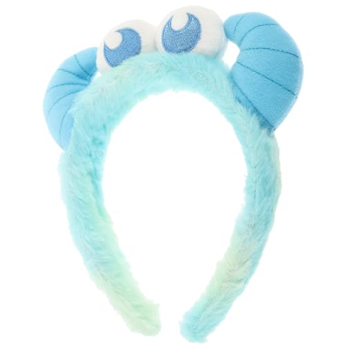 TEMPNAP Tier-cosplay-haarband Büffelhörner Für Hunde -make-up-stirnband Kuhohren-stirnband Tierohren Haarreifen Plüsch Cosplay-horn-haarreifen Teufelshörner Haarband Stoff von TEMPNAP