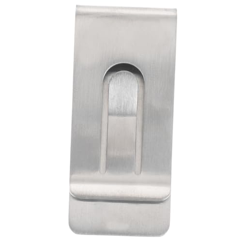 TEMPNAP Titanium Geldklammer Kompakter Leichter Geldschein und Kartenclip für Stilvolle Ordnung Robustes Design Rostfrei und Langlebig für Herren und Minimalistischen Stil von TEMPNAP