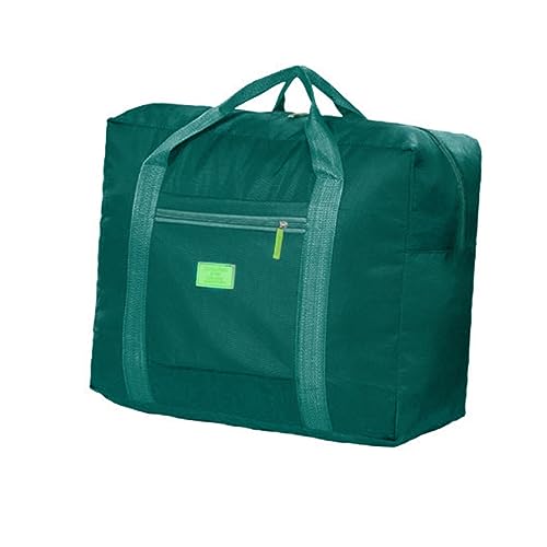 TEMPNAP Tragbare Reisetasche Große Kapazität Leicht Faltbar Mit Reißverschluss Für Damen Und Herren Für Reisen Und Einkauf in Lake Green von TEMPNAP