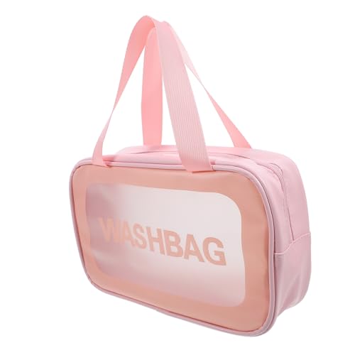 TEMPNAP Transparenter Kulturbeutel Mit Reißverschluss Make-up-Tasche Aus Reise-Kosmetiktasche Für Damen Durchsichtige Tasche Zum Verstauen Von Kosmetik Leicht Und Robust Für von TEMPNAP