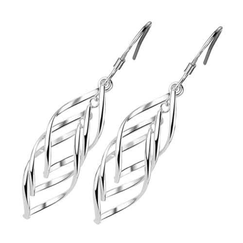 TEMPNAP Twisted Ohrringe Schmuck Kupfer Ohranhänger Ohrhänger Ohrschmuck Für Frauen von TEMPNAP