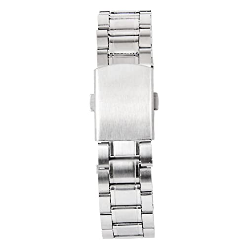TEMPNAP Uhrenarmband mit Faltschließe Silber für Austausch Alter oder Beschädigter Armbänder Komfortabel und Leicht zu Bedienen TEMPNAP Uhrenarmband mit Faltschließe Silber für Austausch Alter oder Beschädigter Armbänder Komfortabel und Leicht zu Bedienen von TEMPNAP