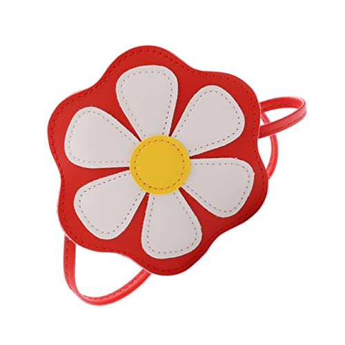 TEMPNAP Junge Mädchen Umhängetasche Aus Pu- Einzelne Schultertasche Mit Blumendesign Aufbewahrungstasche Für Mädchen Und Jungen Genug Für Geldbörse Schlüssel Karten Und von TEMPNAP