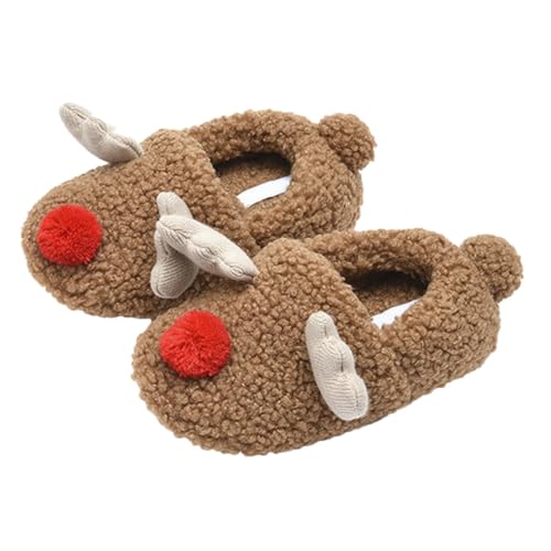 TEMPNAP Warme Hausschuhe Damen Winter Flauschige Indoor Slippers mit Weichem Fußbett Rutschfeste Sohle Gemütliche Haushalts Pantoffeln für Entspanntes Tragen zu Hause und Hotelgebrauch von TEMPNAP