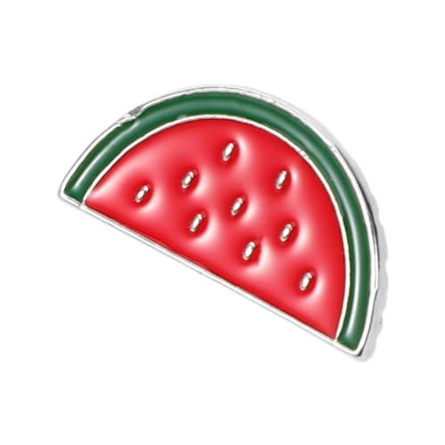 TEMPNAP Wassermelonen Brosche Anstecknadel Für Damen Und Herren Süßer Cartoon Pin Aus Zinklegierung Als Kleidungsclip Für Pullover Schals Und Jacken Kreative Modeaccessoire Für Jede von TEMPNAP