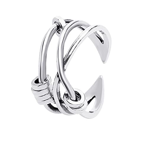 TEMPNAP Fidget Damen Verstellbarer Anti- Geometrischer Chic Design Für Jeden Anlass von TEMPNAP