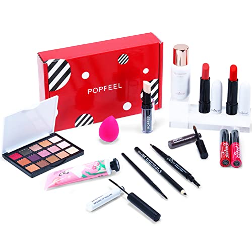 TEMU-SC 14 STK All In One Makeup Kit, Make up set für frauen, Makeup set damen, COSMETICS Beauty Box von TEMU-SC