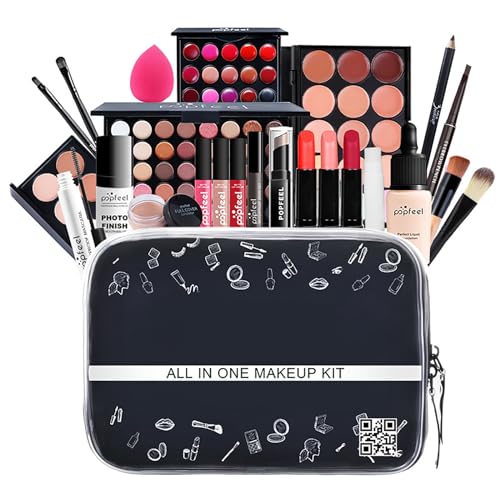 TEMU-SC 24 STK All In One Makeup Kit, Make up set für frauen, Makeup set damen, COSMETICS Beauty Box von TEMU-SC