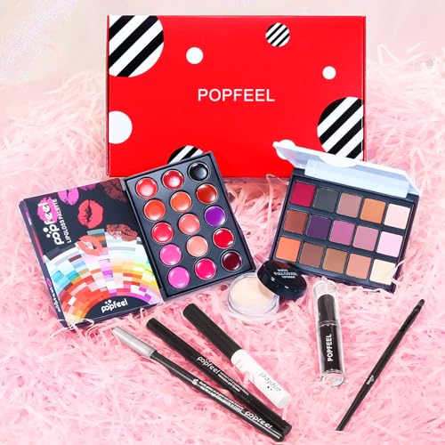 TEMU-SC 8 STK All In One Makeup Kit, Make up set für frauen, Makeup set damen, COSMETICS Beauty Box von TEMU-SC