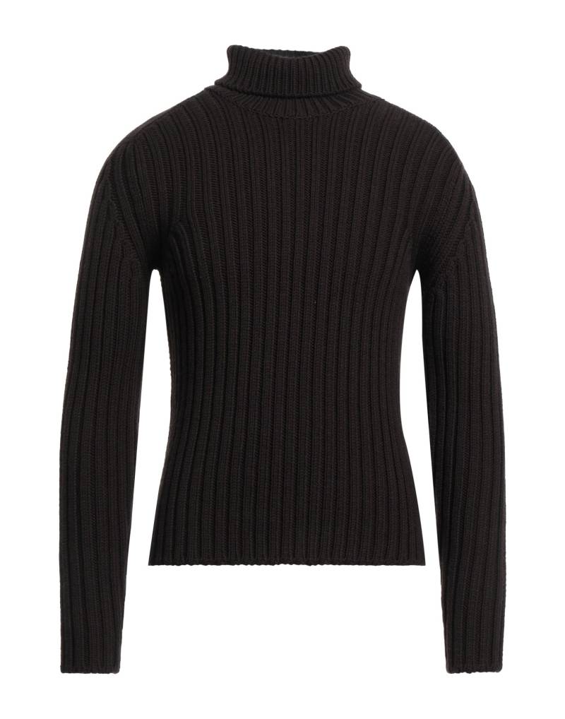 TEN C Rollkragenpullover Herren Schokobraun von TEN C
