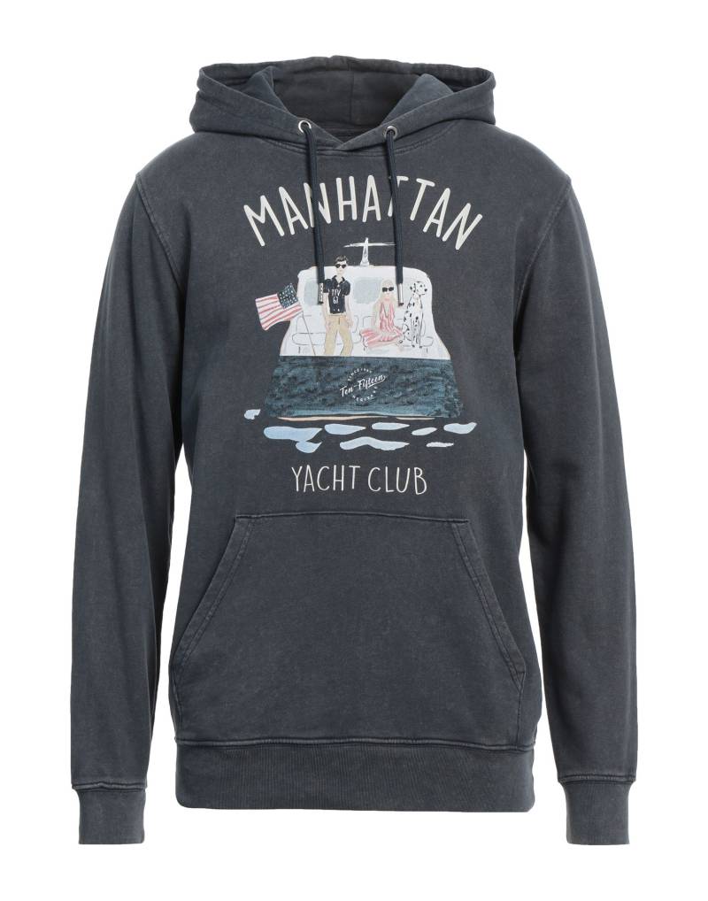 TEN-FIFTEEN VINTAGE Sweatshirt Herren Blei von TEN-FIFTEEN VINTAGE