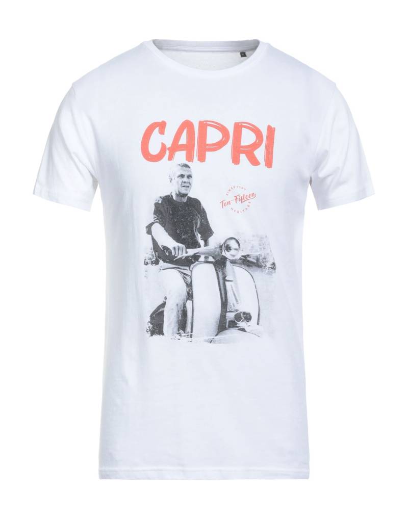 TEN-FIFTEEN VINTAGE T-shirts Herren Weiß von TEN-FIFTEEN VINTAGE