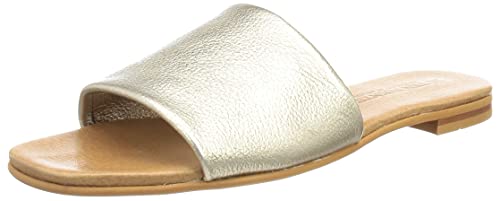 Ten Points Damen Madeleine Flache Sandale, Gold, 39 EU von TEN POINTS