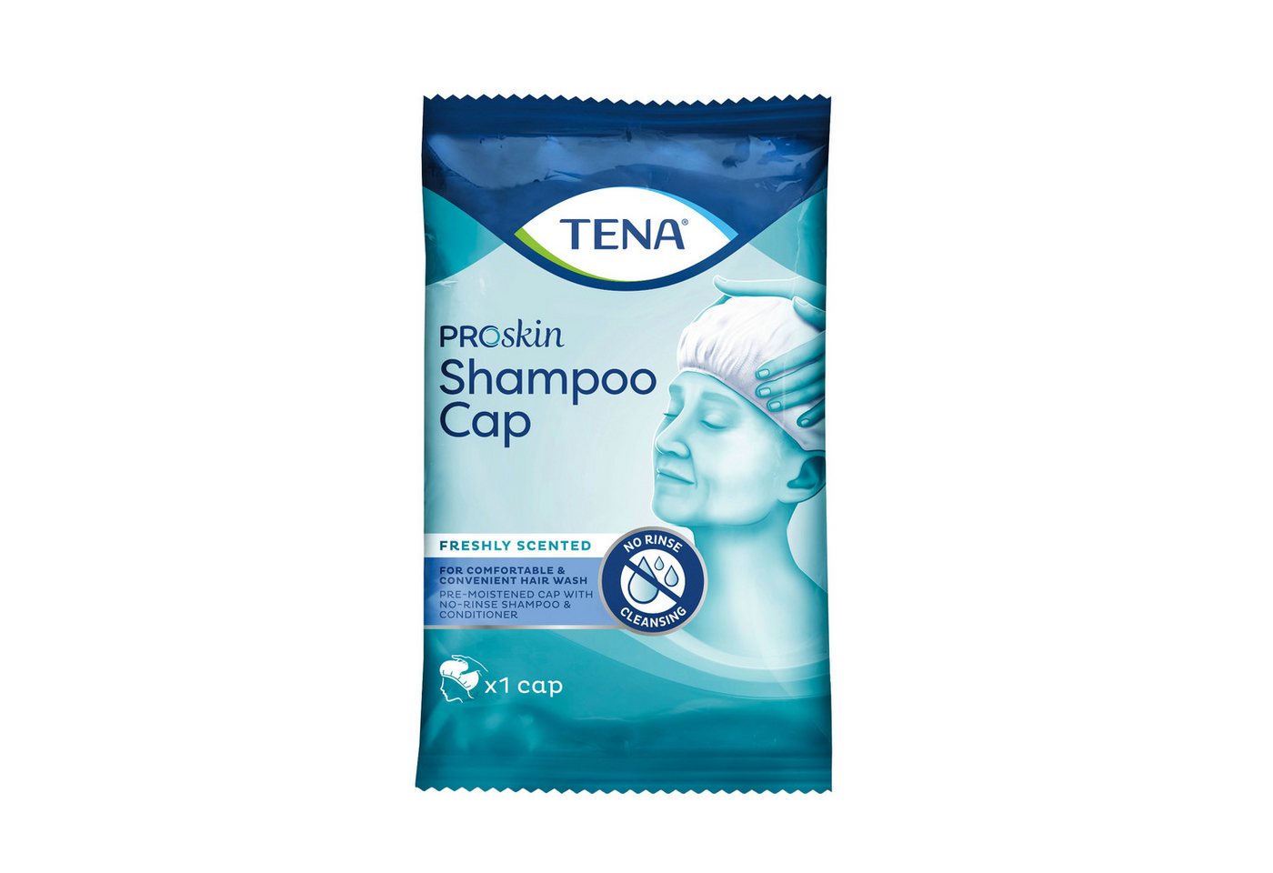 TENA Haarshampoo TENA - ProSkin- Shampoo Cap - 1Stk. von TENA