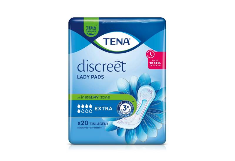 TENA Inkontinenz-Einlage TENA LADY - Discreet Extra - 20Stk. von TENA