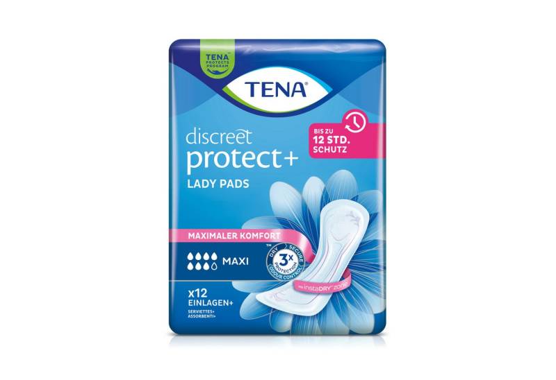 TENA Inkontinenz-Einlage TENA Lady - Discreet Maxi, 12-St. von TENA