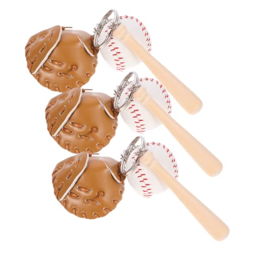 3 Stück Baseball Schlüsselanhänger Softball Handschuh Schlüsselzubehör Und Zubehör Schlüsselanhänger Tasche Baseball Baseball Schlüsselanhänger Damen Softball 3 Stück Baseball Schlüsselanhänger Softball Handschuh Schlüsselzubehör Und Zubehör Schlüsselanhänger Tasche Baseball Baseball Schlüsselanhänger Damen Softball von TENDYCOCO