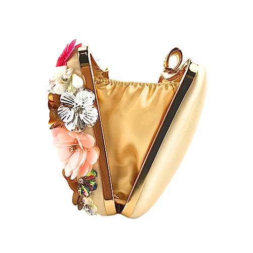 Elegante Bunte Pailletten-blumen-abendtasche Mit Blumenmuster Handtasche Für Damen Ketten-clutch Elegante Bunte Pailletten-blumen-abendtasche Mit Blumenmuster Handtasche Für Damen Ketten-clutch von TENDYCOCO