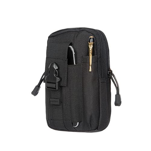 Gürteltasche Hüfttasche Bauchtasche für Herren Wandertasche Reißverschluss Handyhülle für 6/6s/note Lässige Hüfttasche für Camping von TENDYCOCO