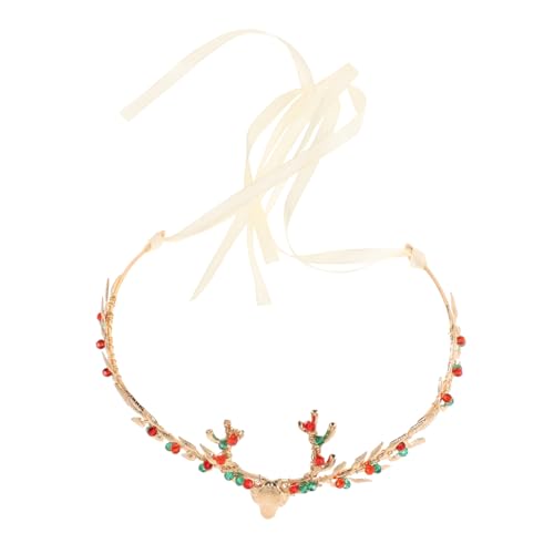 Haar Accessoires Haarnadeln Dekorative Weihnachtsdekoration Haarspange Haarband Damen Haar Stirnbänder Krone Haarband Haarbänder Krone Kopfbandana Strass von TENDYCOCO