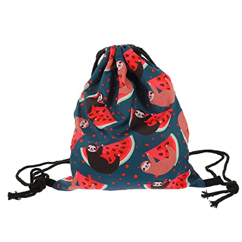 Kordelzugtasche Mit Bezauberndem Muster Canvas-Tragetasche Für Jungen Und Mädchen Erwachsene Schulterrucksack Aus Oxford-Material Taschen Sporttasche von TENDYCOCO