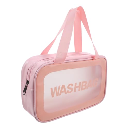 Make-up Tasche Kulturbeutel Spiegel Reise Hängen Tasche Kompakte Frauen Persönliche Wasch Tasche Pu von TENDYCOCO