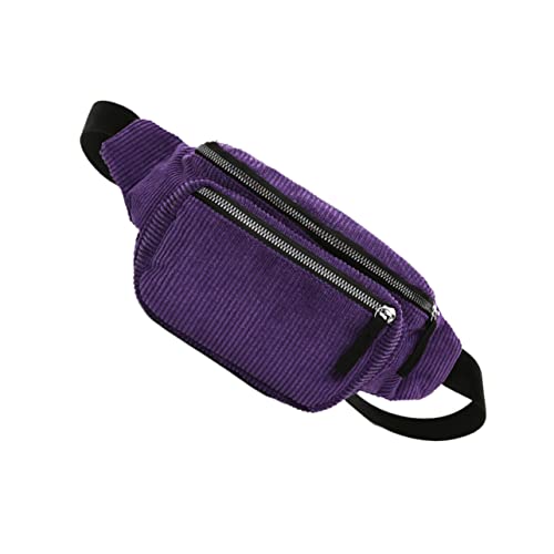 TENDYCOCO Corduroy Crossbody Pouch Für Damen Und Stylische Bauchtasche Für Alltag Für Shopping Reisen Und Outdoor-aktivitäten von TENDYCOCO