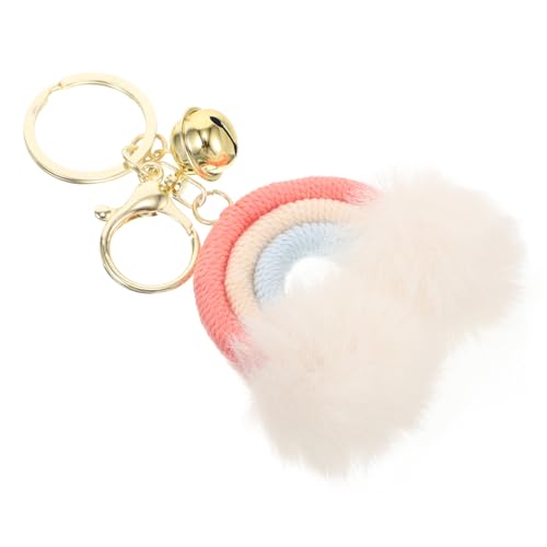 Regenbogen Schlüsselanhänger Geburtstagsdekoration Für Mädchen Hippie Zubehör Autozubehör Schlüsselanhänger Schlüsselanhänger Für Geldbörse Auto Boho Auto von TENDYCOCO