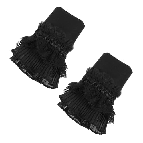 Spitze Damen Dekorative Falsche Ärmel Spitze Vielseitig Einsetzbar für Pullover T-shirts Leicht Zu Reinigen von TENDYCOCO