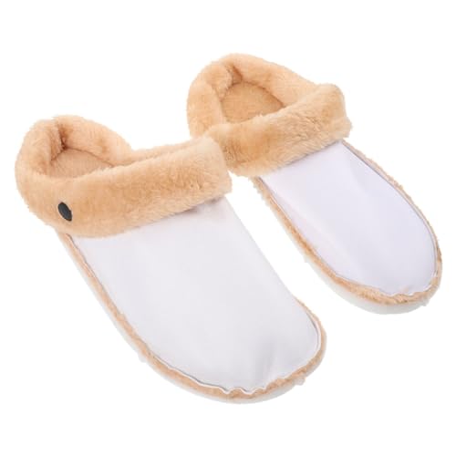 TENDYCOCO 1 Paar Mit Samtfutter Zehe Fersenkissen Ortheseneinlagen Für Männer Schuheinlagen Herren Clogs Schuh Fuzzy Liner Einsätze Hausschuhe Aus Schaffell Männerschuhe Plüsch von TENDYCOCO