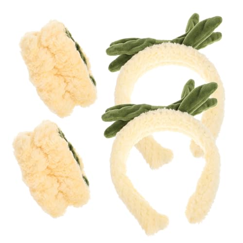 Bequemes Gesichtswasch-stirnband-armband-set Spa-stirnband Zur Haar- Und Gesichtsreinigung von TENDYCOCO