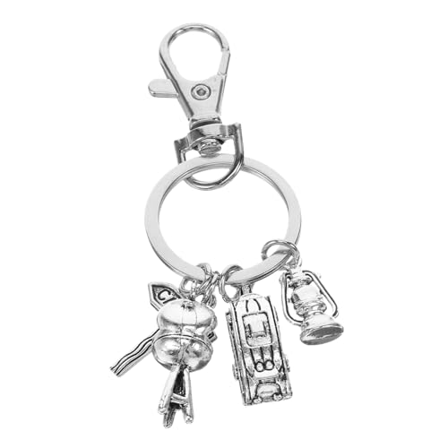 TENDYCOCO 1 Set Schlüsselanhänger Schlüsselanhänger Autozubehör Schlüsselanhänger Autoschlüsselhalter Reise Souvenir Outdoor Grill Camping Thema Reise Wohnmobil Schlüsselanhänger Auto von TENDYCOCO